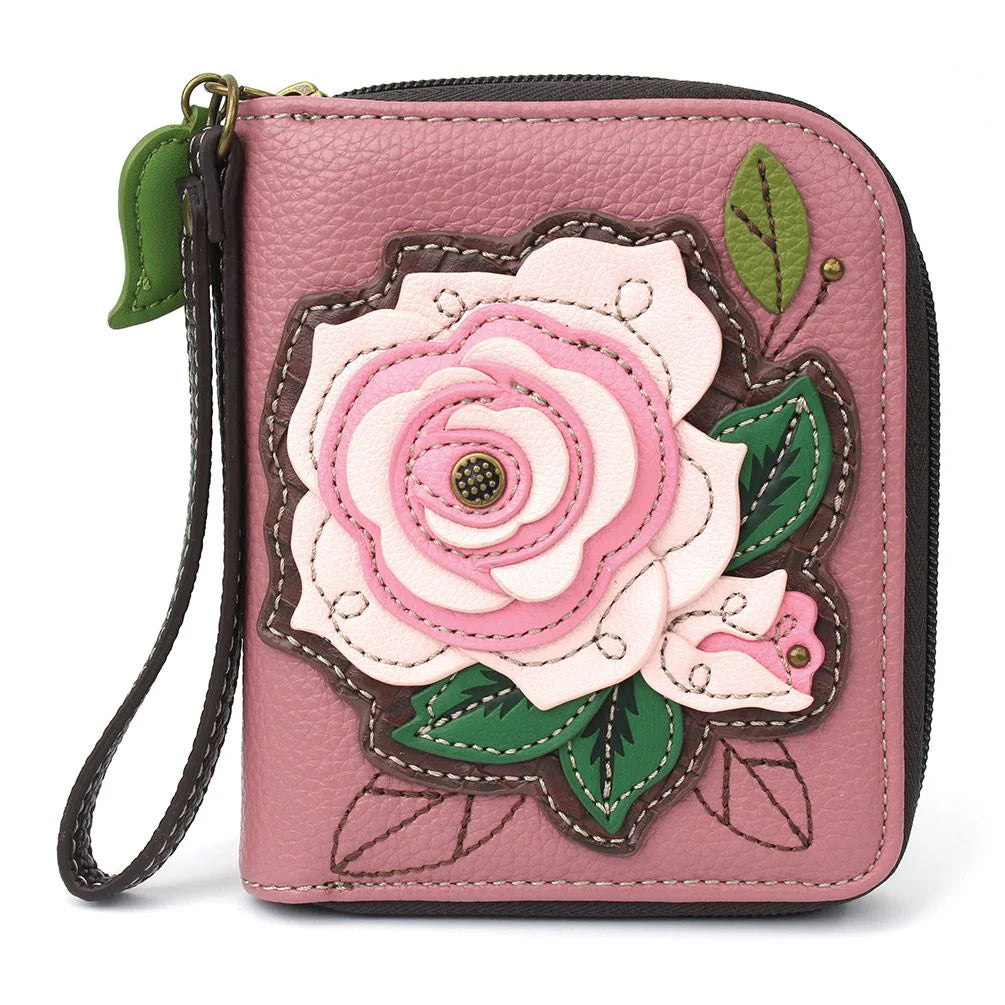 Zip-Around Wallet-Handbags-Chala Group, Inc-Market Street Nest, Fashionable Clothing, Shoes and Home Décor Located in Mabank, TX