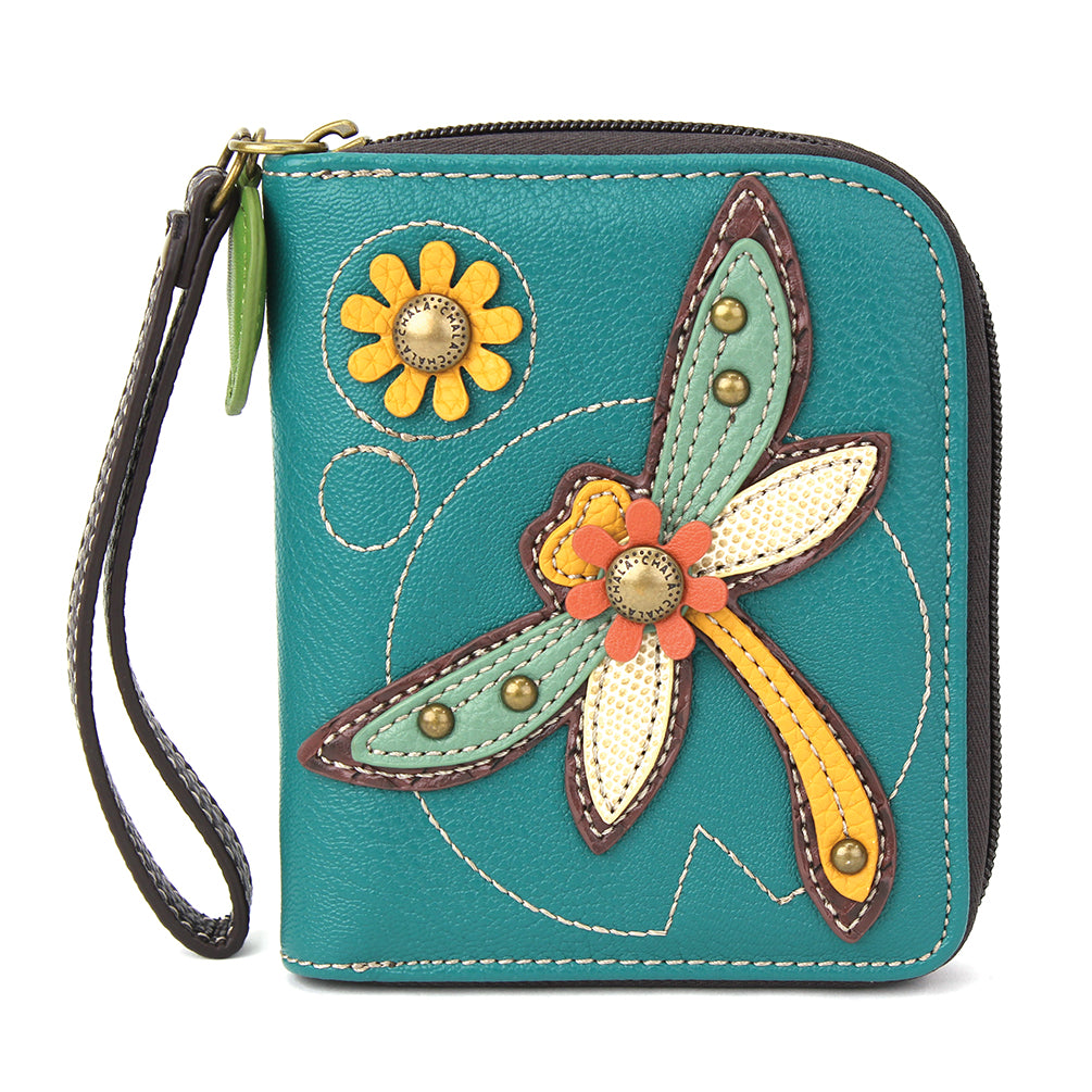 Zip-Around Wallet-07-Handbags-Chala Group, Inc-Market Street Nest, Fashionable Clothing, Shoes and Home Décor Located in Mabank, TX
