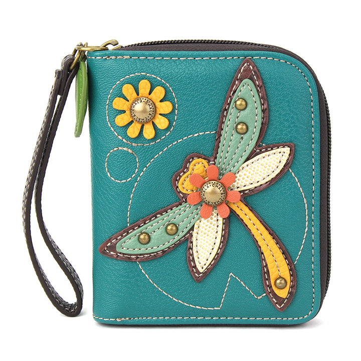 Zip-Around Wallet-07-Handbags-Chala Group, Inc-Market Street Nest, Fashionable Clothing, Shoes and Home Décor Located in Mabank, TX