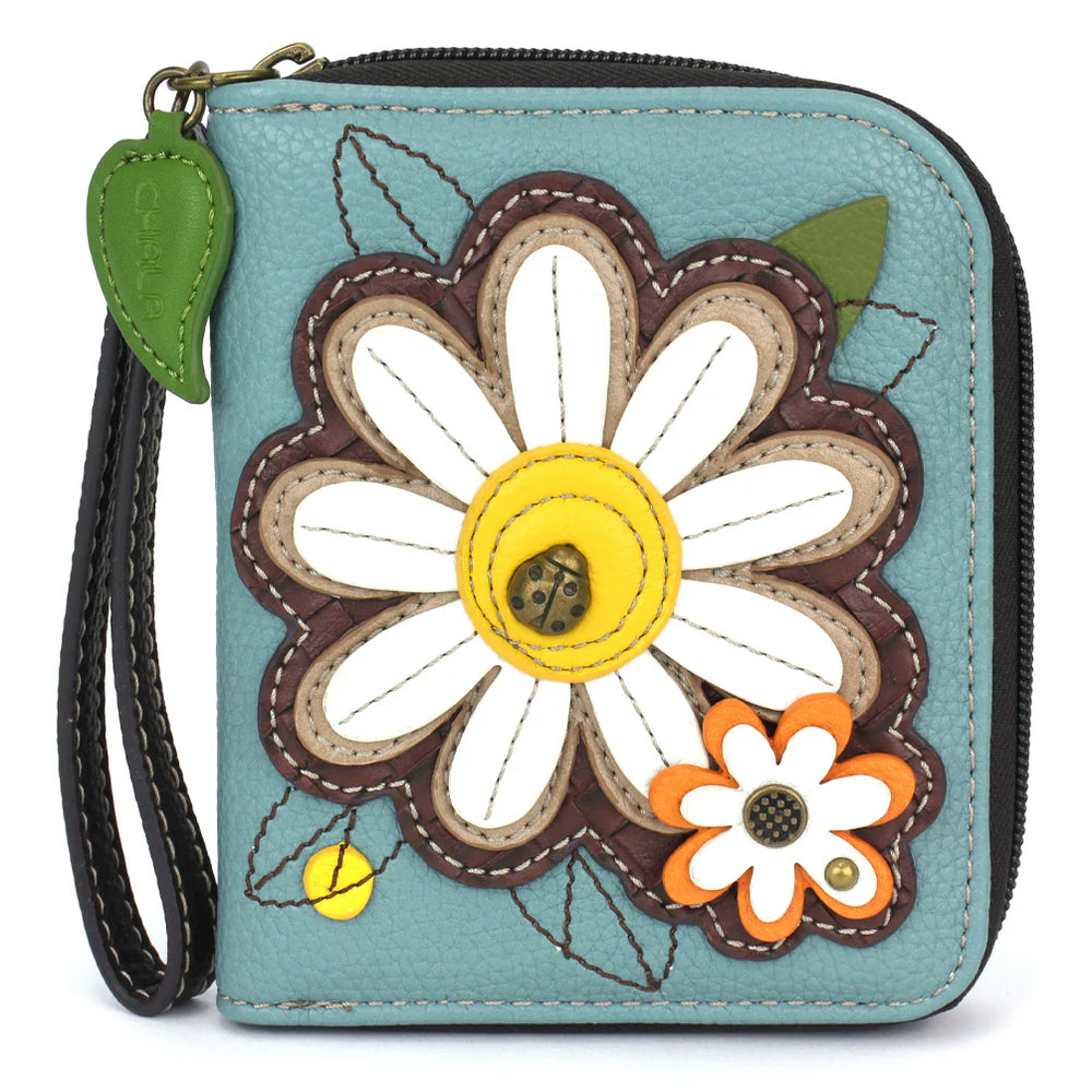 Zip-Around Wallet-Handbags-Chala Group, Inc-Market Street Nest, Fashionable Clothing, Shoes and Home Décor Located in Mabank, TX