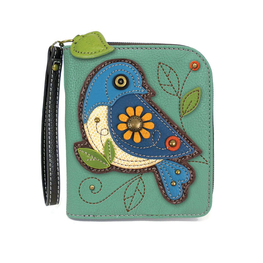Zip-Around Wallet-Handbags-Chala Group, Inc-Market Street Nest, Fashionable Clothing, Shoes and Home Décor Located in Mabank, TX