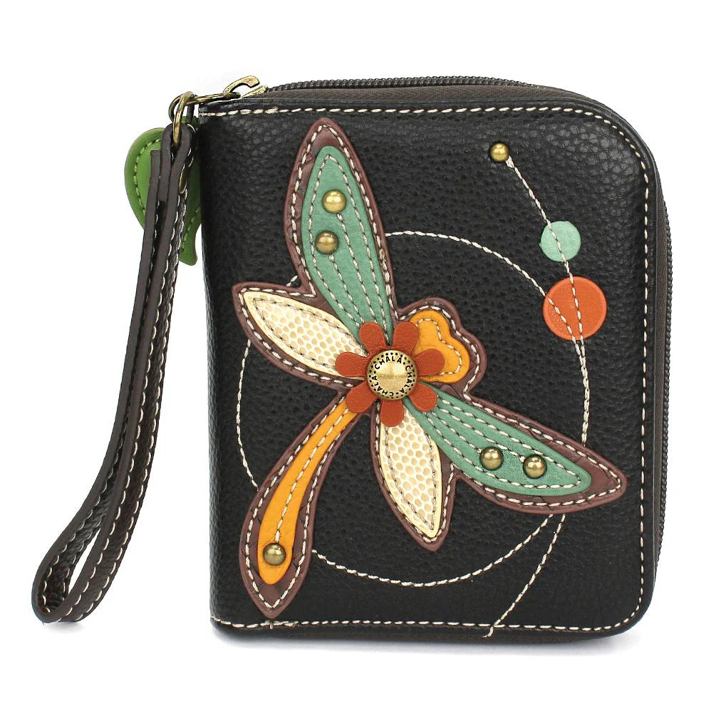 Zip-Around Wallet-Handbags-Chala Group, Inc-Market Street Nest, Fashionable Clothing, Shoes and Home Décor Located in Mabank, TX