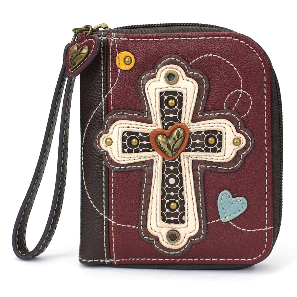 Zip-Around Wallet-07-Handbags-Chala Group, Inc-Market Street Nest, Fashionable Clothing, Shoes and Home Décor Located in Mabank, TX