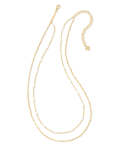 Kendra Scott Dottie Multi Strand Necklace - Gold-Necklaces-Kendra Scott-Market Street Nest, Fashionable Clothing, Shoes and Home Décor Located in Mabank, TX