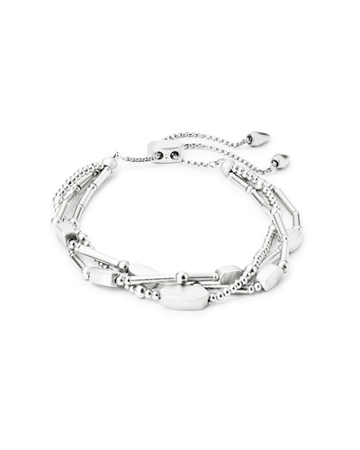 Kendra Scott Chantal Bracelet Bright Silver Metal-Bracelets-Kendra Scott-Market Street Nest, Fashionable Clothing, Shoes and Home Décor Located in Mabank, TX