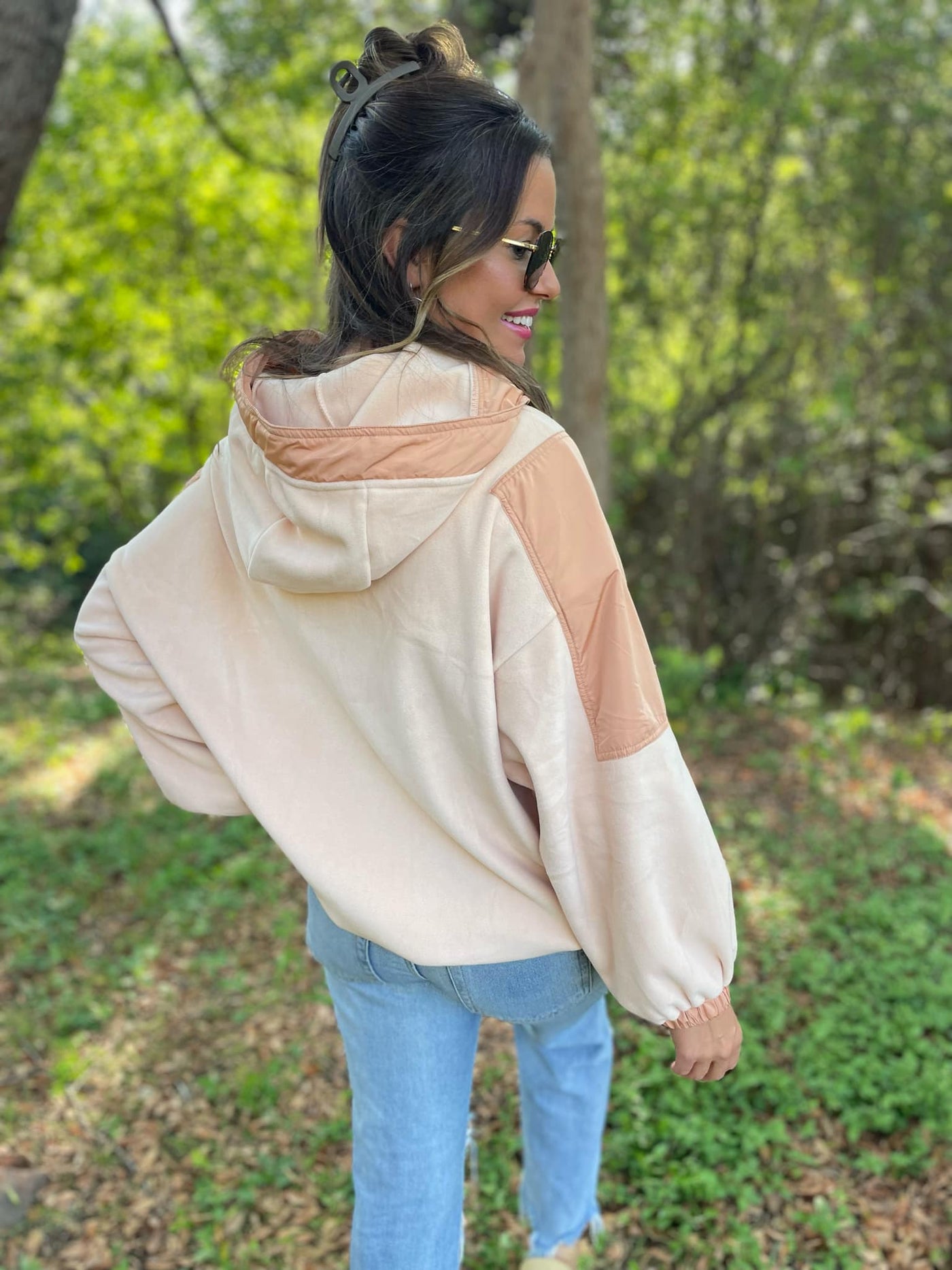 PREORDER: Blake Half Zip Hoodie in Three Colors-Womens-Ave Shops-Market Street Nest, Fashionable Clothing, Shoes and Home Décor Located in Mabank, TX