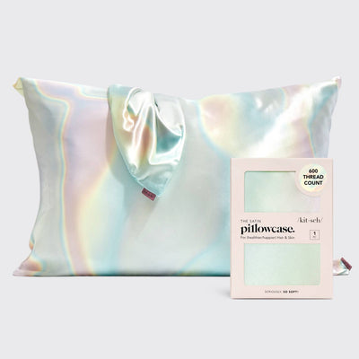 Satin Pillowcase - Aura-KITSCH-Market Street Nest, Fashionable Clothing, Shoes and Home Décor Located in Mabank, TX