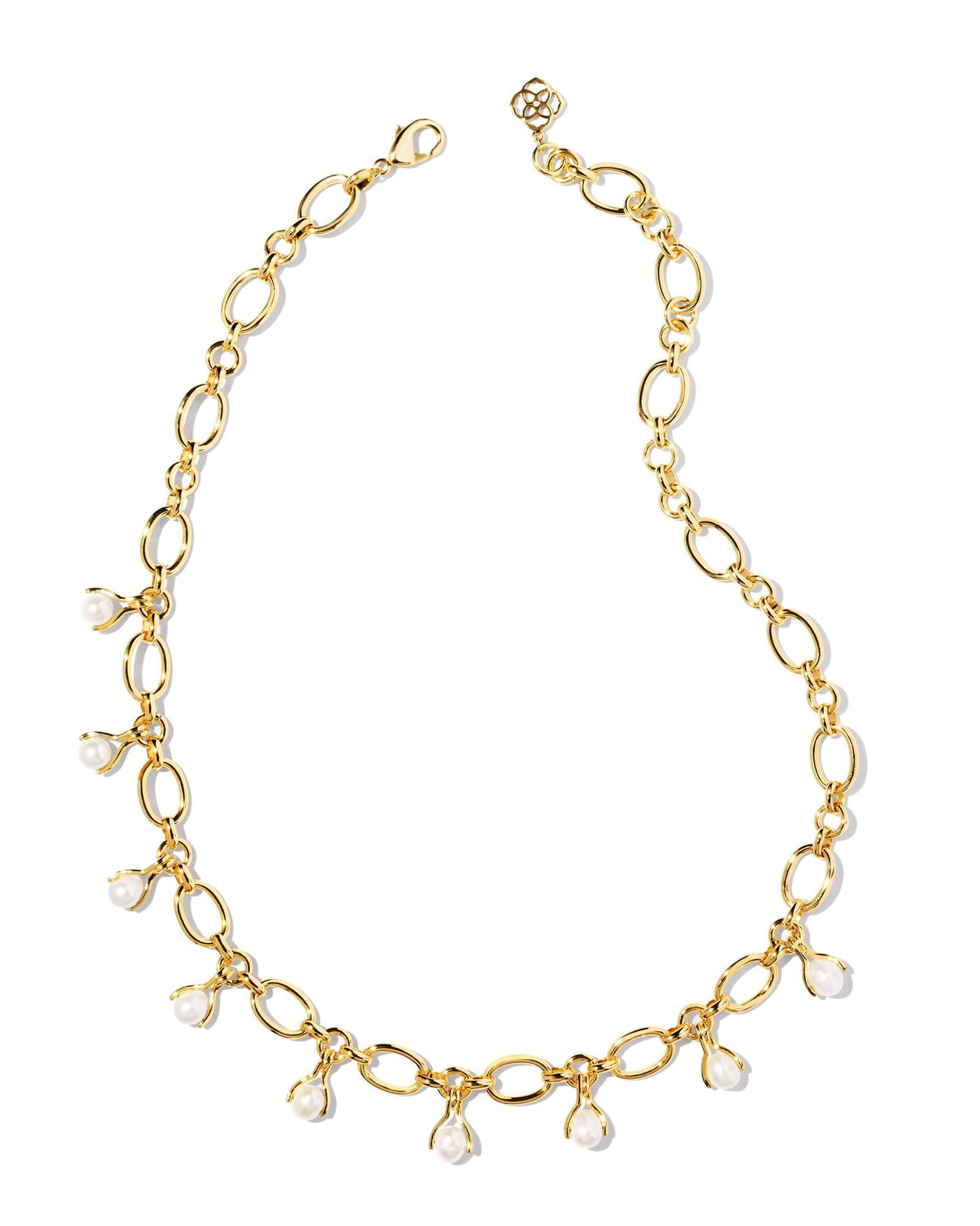 Kendra Scott Ashton Pearl Chain Necklace-Necklaces-Kendra Scott-Market Street Nest, Fashionable Clothing, Shoes and Home Décor Located in Mabank, TX