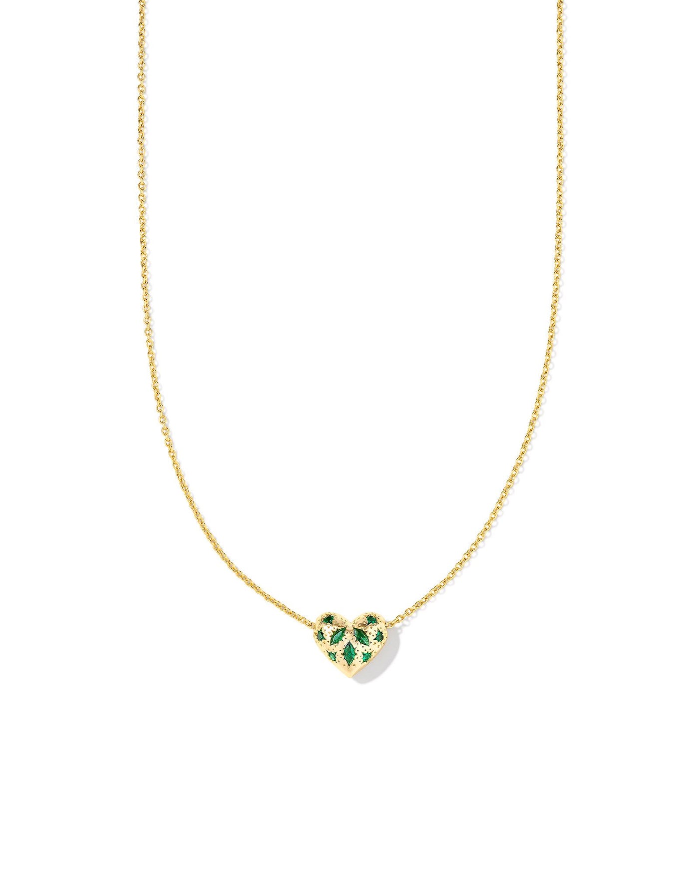 Kendra Scott Holland Heart Pendant Necklace-Necklaces-Kendra Scott-Market Street Nest, Fashionable Clothing, Shoes and Home Décor Located in Mabank, TX