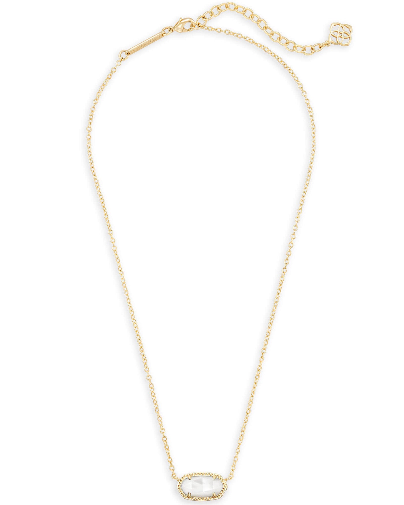 Kendra Scott Elisa Pendant Necklace in Ivory Mother-Of-Pearl-Necklaces-Kendra Scott-Market Street Nest, Fashionable Clothing, Shoes and Home Décor Located in Mabank, TX