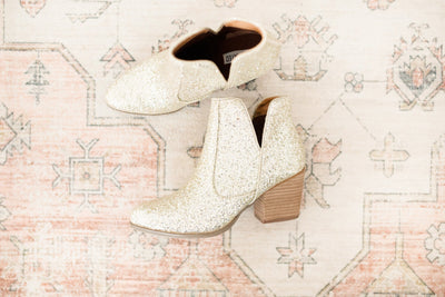 Fiera Booties in Gold-Shoes-Ave Shops-Market Street Nest, Fashionable Clothing, Shoes and Home Décor Located in Mabank, TX