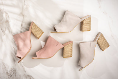 Helena Heeled Sandal in Blush Suede-Shoes-Ave Shops-Market Street Nest, Fashionable Clothing, Shoes and Home Décor Located in Mabank, TX