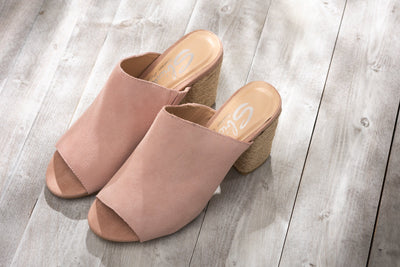 Helena Heeled Sandal in Blush Suede-Shoes-Ave Shops-Market Street Nest, Fashionable Clothing, Shoes and Home Décor Located in Mabank, TX