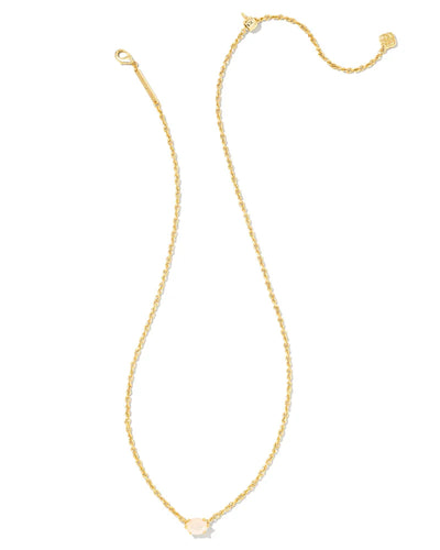 Kendra Scott Cailin Crystal Pendant Necklace Gold Champagne Opal Crystal-Necklaces-Kendra Scott-Market Street Nest, Fashionable Clothing, Shoes and Home Décor Located in Mabank, TX