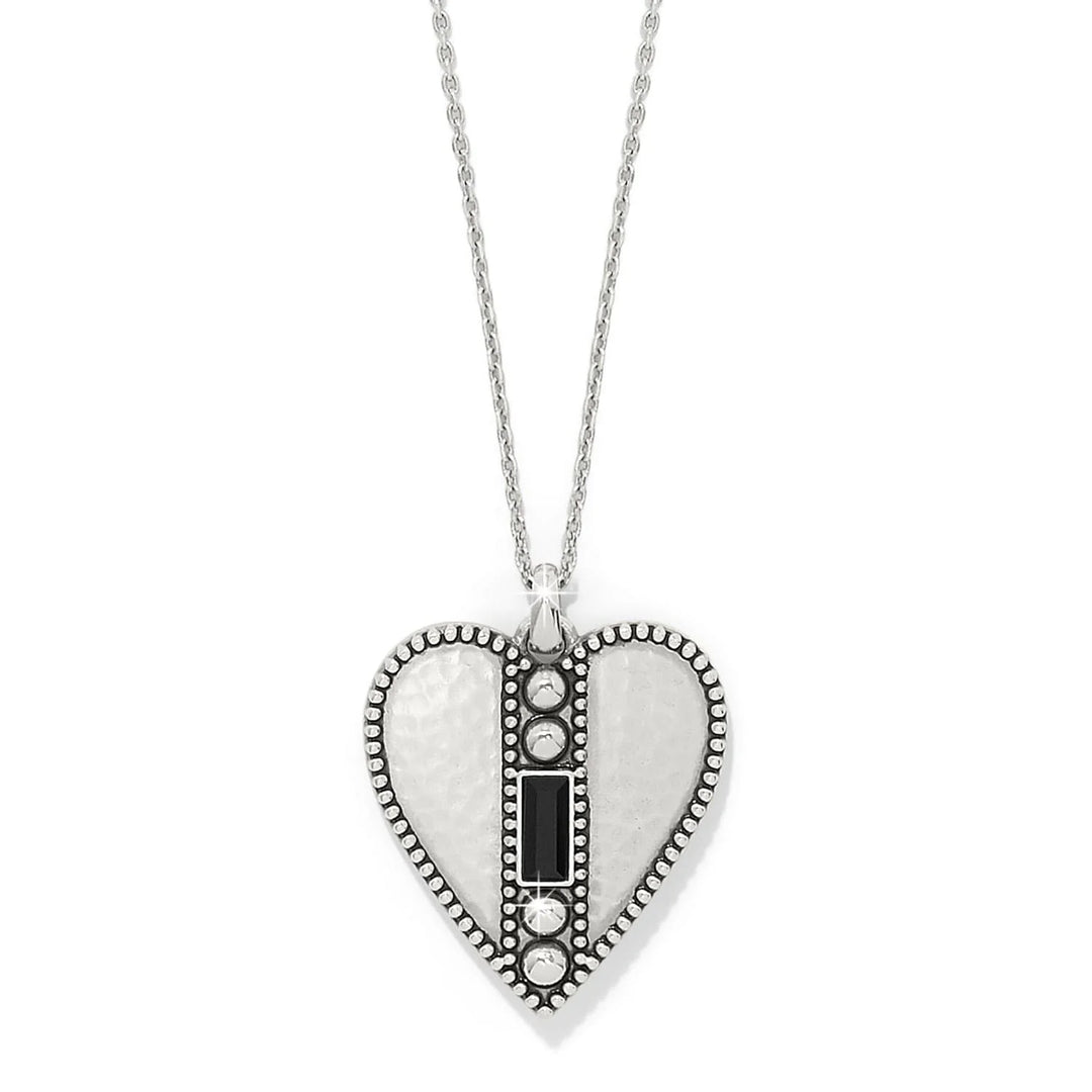 Brighton Pretty Tough Gem Heart Necklace-01-Jewelry-Brighton-Market Street Nest, Fashionable Clothing, Shoes and Home Décor Located in Mabank, TX
