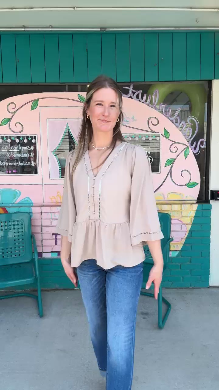Monroe Cottage Doeskin Top