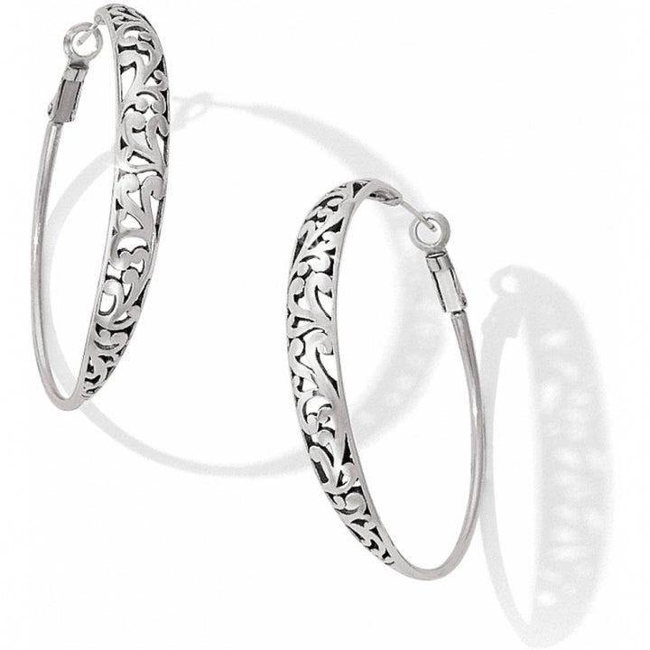 Brighton Elora Hoop Leverback Earrings-01-Jewelry-Brighton-Market Street Nest, Fashionable Clothing, Shoes and Home Décor Located in Mabank, TX