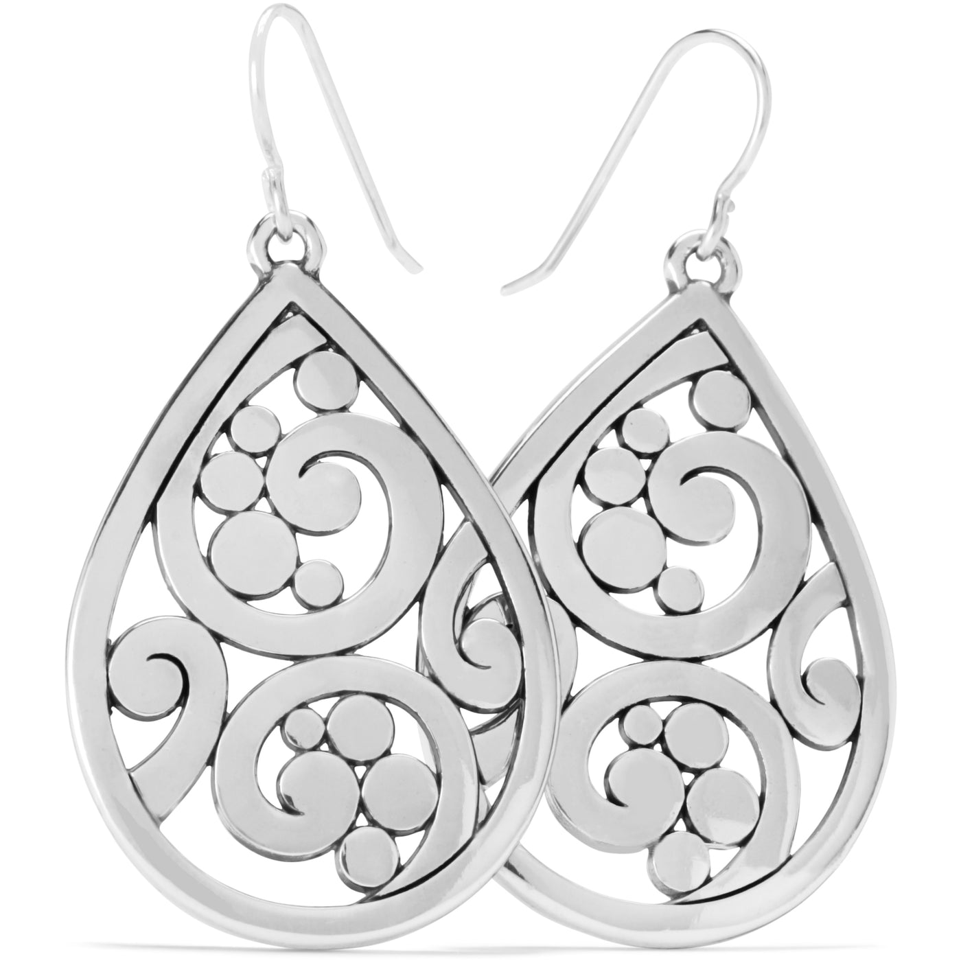 Brighton Contempo Teardrop French Wire Earrings-Earrings-Brighton-Market Street Nest, Fashionable Clothing, Shoes and Home Décor Located in Mabank, TX