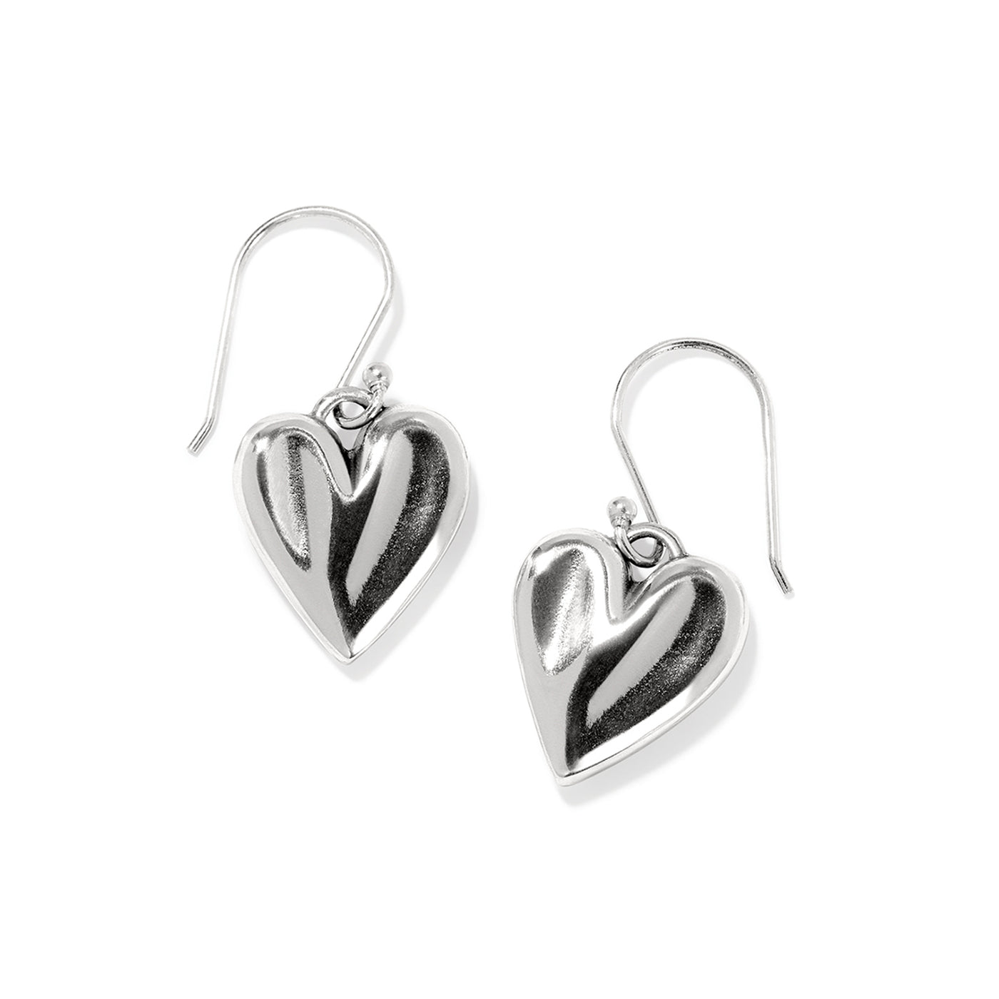 Cascade Heart Reversible French Wire Earrings-Earrings-Brighton-Market Street Nest, Fashionable Clothing, Shoes and Home Décor Located in Mabank, TX