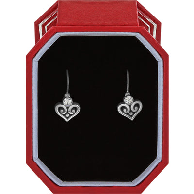 Alcazar Heart Leverback Earrings Gift Box-Earrings-Brighton-Market Street Nest, Fashionable Clothing, Shoes and Home Décor Located in Mabank, TX