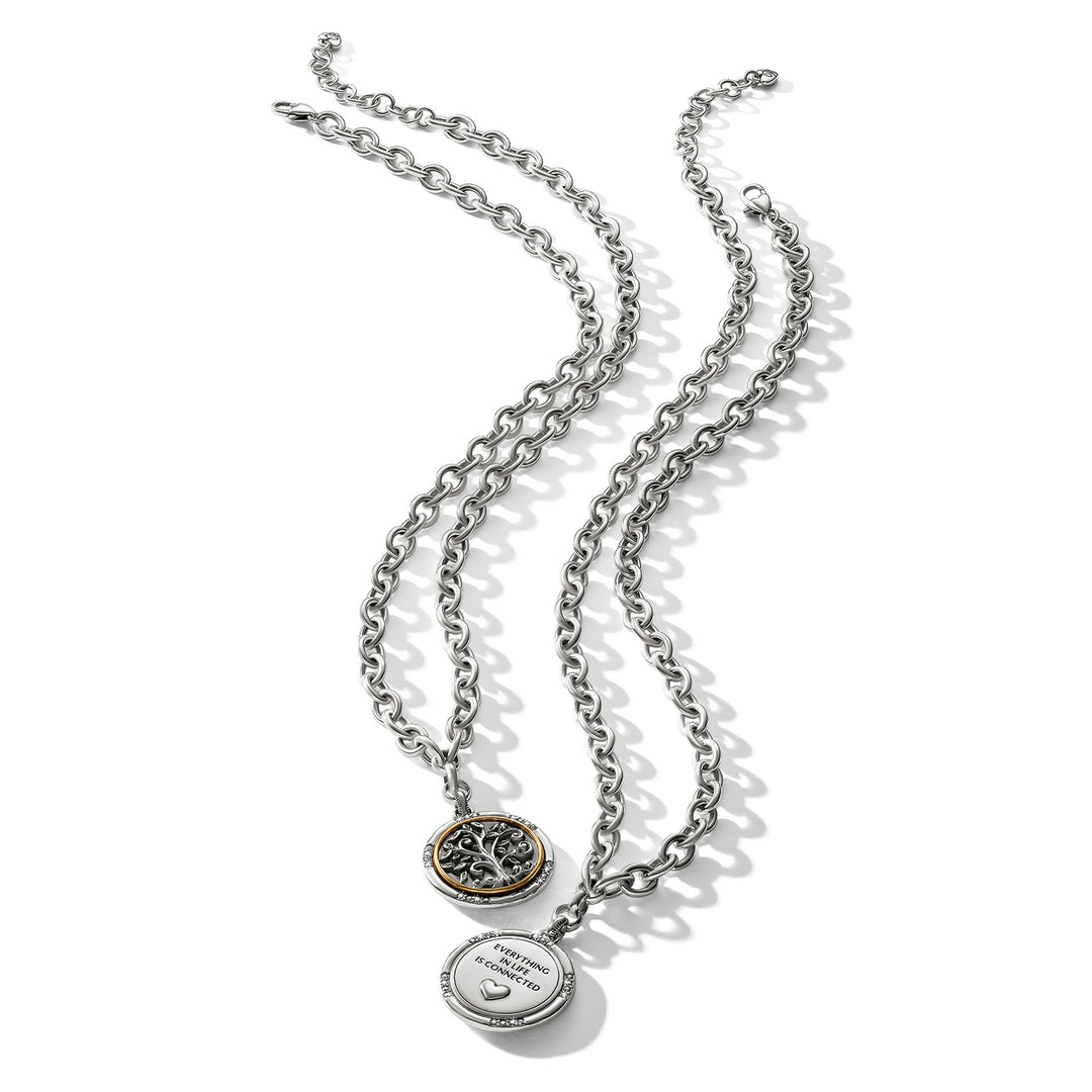 Brighton Interlok Tree Of Life Necklace-01-Jewelry-Brighton-Market Street Nest, Fashionable Clothing, Shoes and Home Décor Located in Mabank, TX