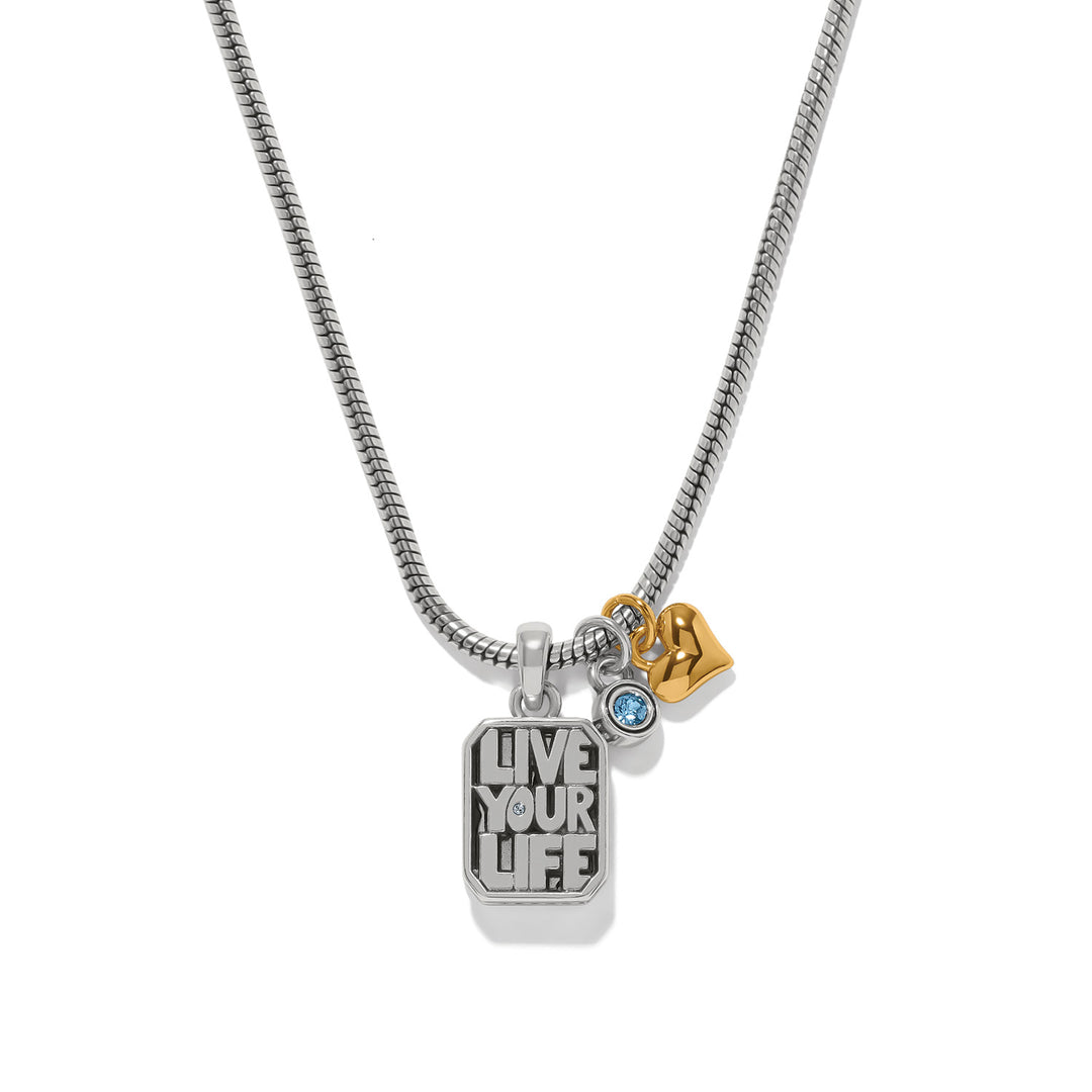 Brighton Viva Life Necklace-01-Jewelry-Brighton-Market Street Nest, Fashionable Clothing, Shoes and Home Décor Located in Mabank, TX