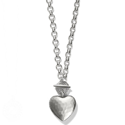 Inner Circle Heart Toggle Necklace-Necklaces-Brighton-Market Street Nest, Fashionable Clothing, Shoes and Home Décor Located in Mabank, TX