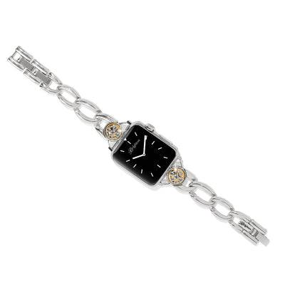 Brighton Interlok Noir Two Tone Watch Band-Jewelry-Brighton-Market Street Nest, Fashionable Clothing, Shoes and Home Décor Located in Mabank, TX