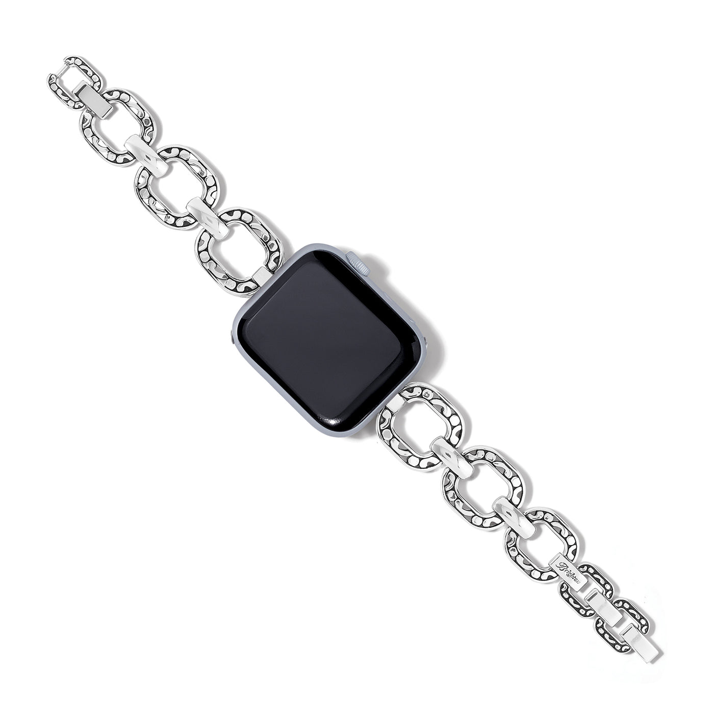 Brighton Contempo Linx Watch Band-Silver Band Watches-Brighton-Market Street Nest, Fashionable Clothing, Shoes and Home Décor Located in Mabank, TX