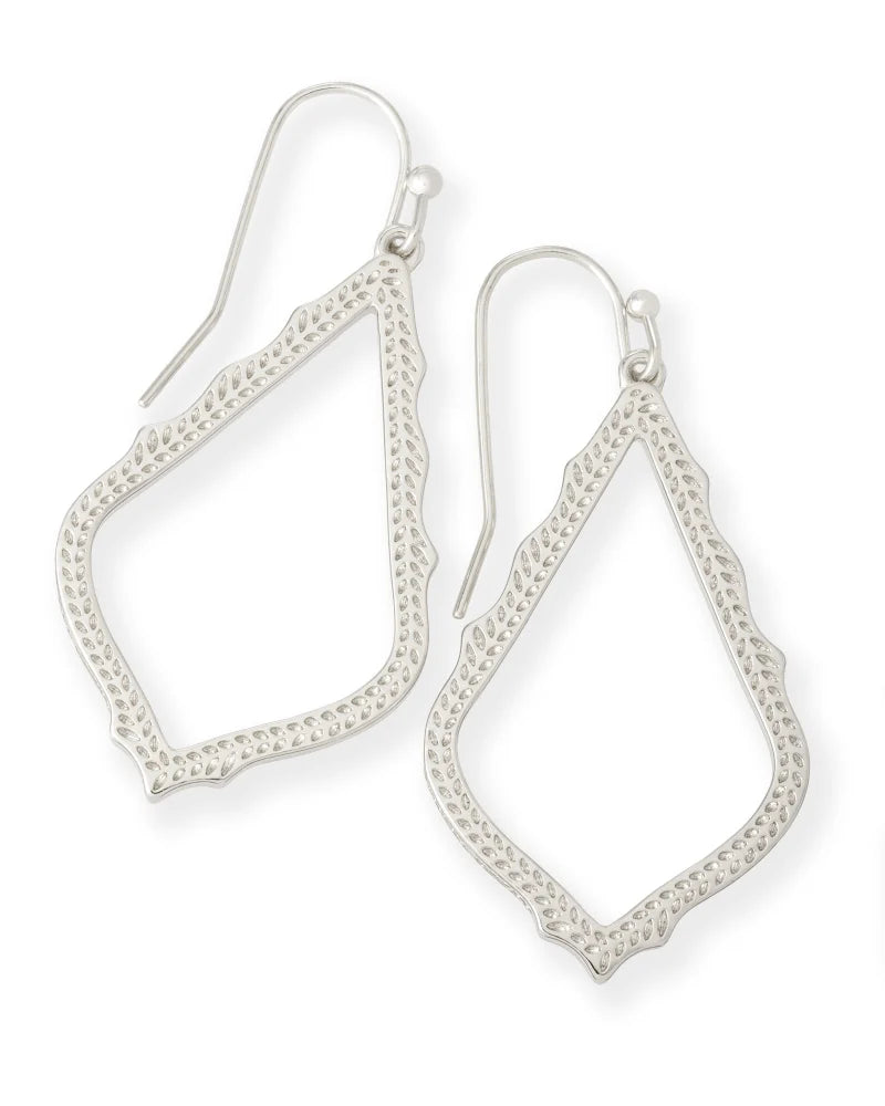 Kendra Scott Sophia Earrings in Silver-Earrings-Kendra Scott-Market Street Nest, Fashionable Clothing, Shoes and Home Décor Located in Mabank, TX