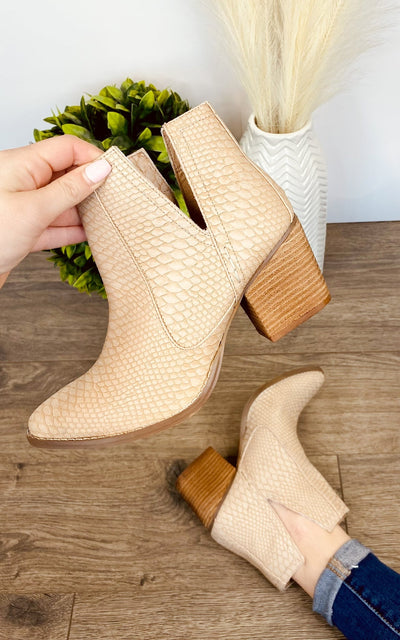 Tarim Bootie in Blush-Shoes-Ave Shops-Market Street Nest, Fashionable Clothing, Shoes and Home Décor Located in Mabank, TX