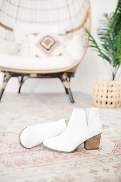 Tarim Bootie in White-Shoes-Ave Shops-Market Street Nest, Fashionable Clothing, Shoes and Home Décor Located in Mabank, TX