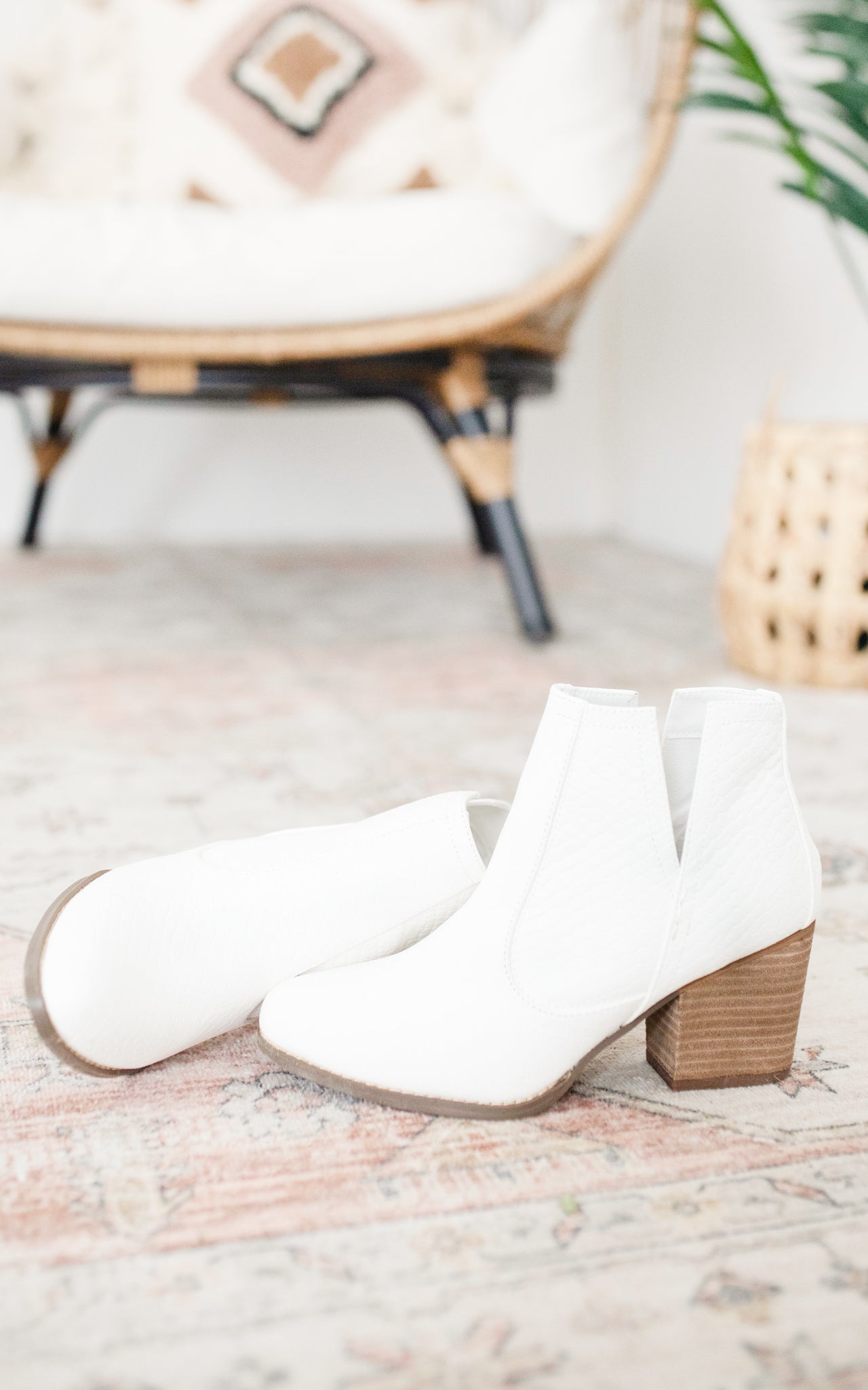 Tarim Bootie in White-Shoes-Ave Shops-Market Street Nest, Fashionable Clothing, Shoes and Home Décor Located in Mabank, TX