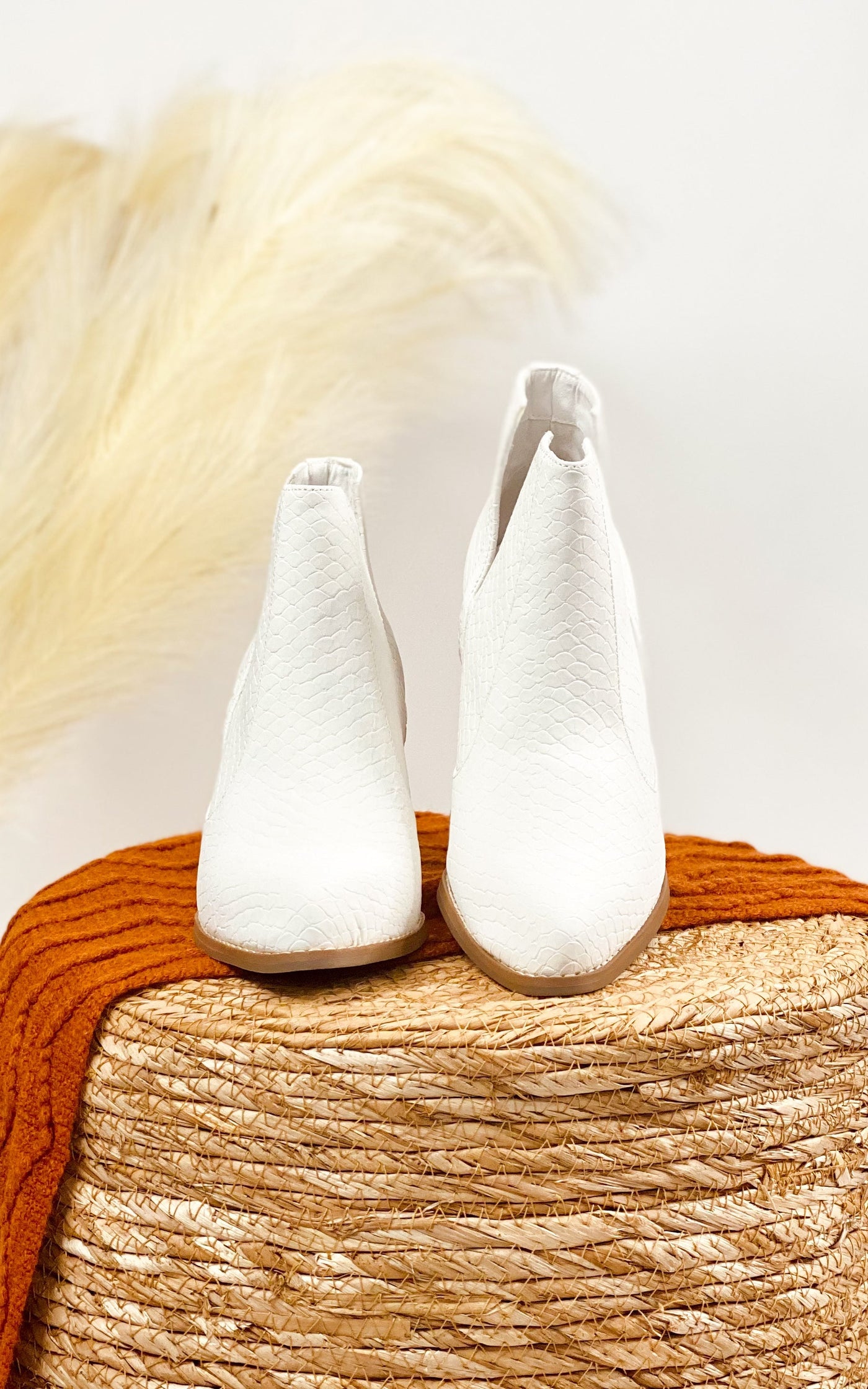 Tarim Bootie in White-Shoes-Ave Shops-Market Street Nest, Fashionable Clothing, Shoes and Home Décor Located in Mabank, TX