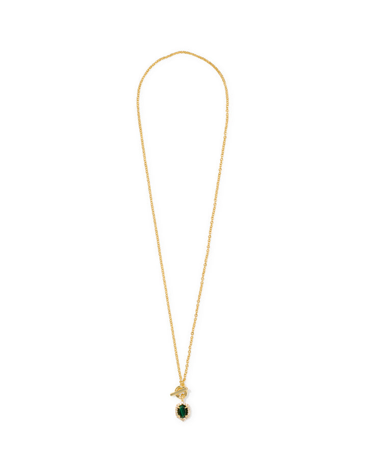 Kendra Scott Daphne Crystal Frame Toggle Necklace-01-Jewelry-Kendra Scott-Market Street Nest, Fashionable Clothing, Shoes and Home Décor Located in Mabank, TX