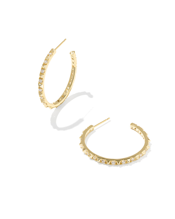 Kendra Scott Fate Hoop Earrings-01-Jewelry-Kendra Scott-Market Street Nest, Fashionable Clothing, Shoes and Home Décor Located in Mabank, TX
