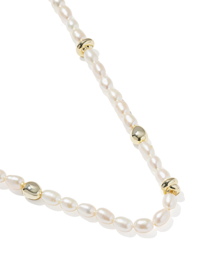 Kendra Scott Gabriella Gold Pearl Strand Necklace-01-Jewelry-Kendra Scott-Market Street Nest, Fashionable Clothing, Shoes and Home Décor Located in Mabank, TX