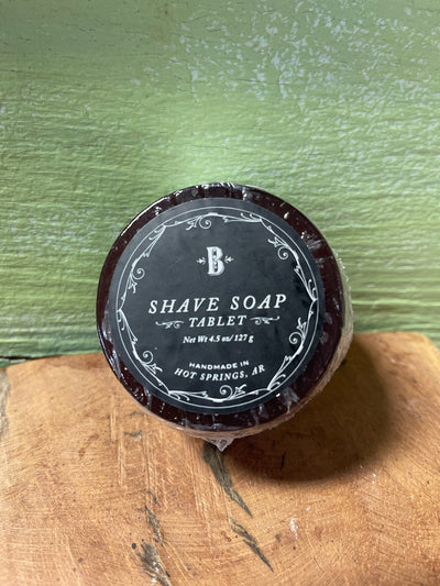 Bathhouse Soapery Shave Soap Tablet-Beauty & Wellness-Bathhouse Soapery-Market Street Nest, Fashionable Clothing, Shoes and Home Décor Located in Mabank, TX