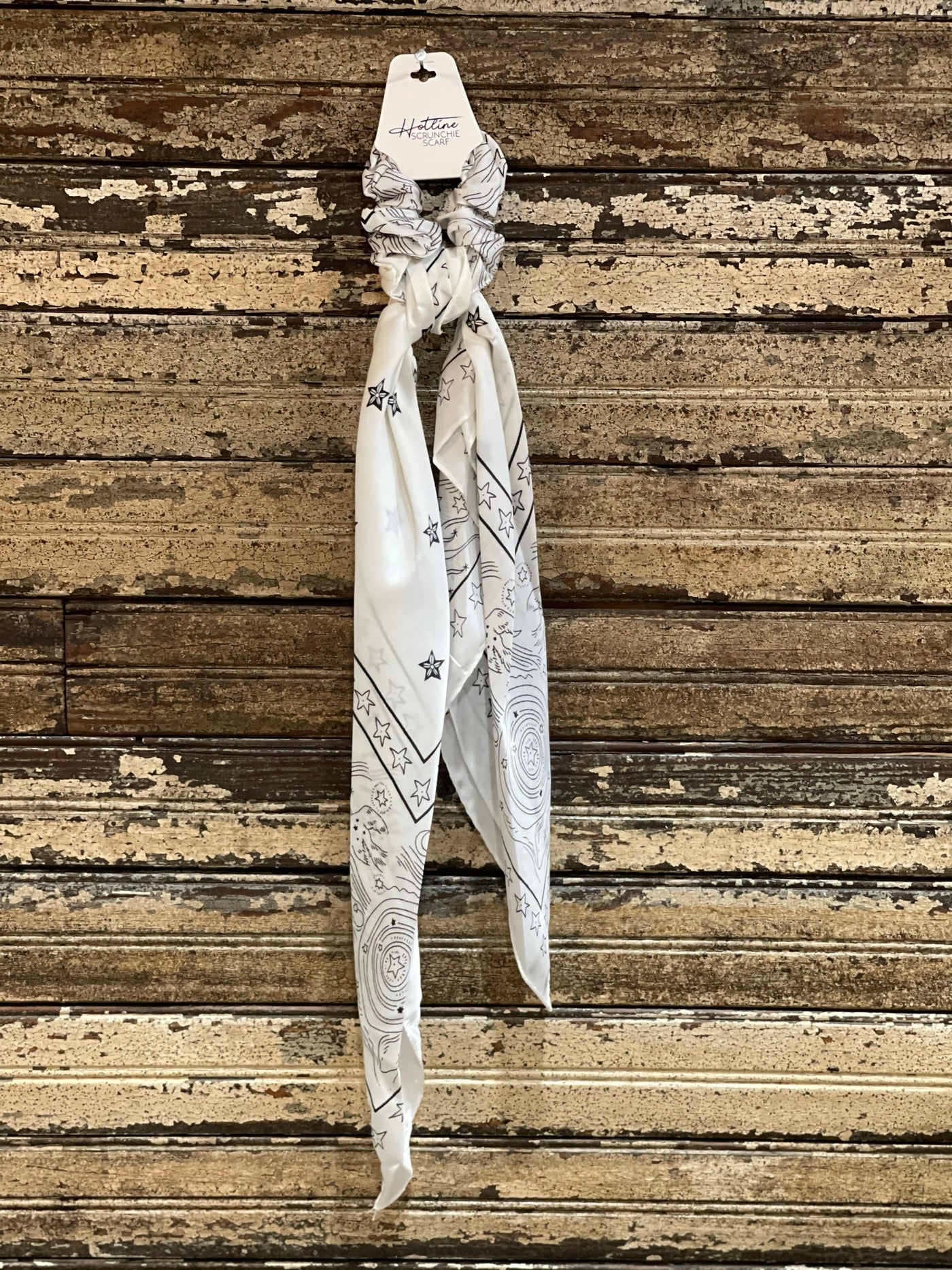Hotline Scrunchie Scarf-Beauty & Wellness-Hotline Hair Ties-Market Street Nest, Fashionable Clothing, Shoes and Home Décor Located in Mabank, TX