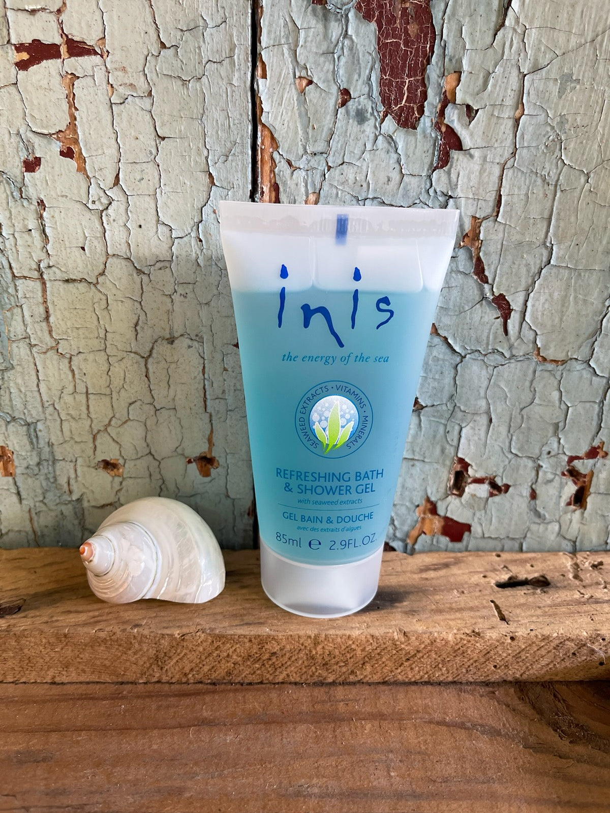 Inis Refreshing Bath & Shower Gel Travel Size 2.9 fl. oz.-Beauty & Wellness-Inis Fragrance-Market Street Nest, Fashionable Clothing, Shoes and Home Décor Located in Mabank, TX