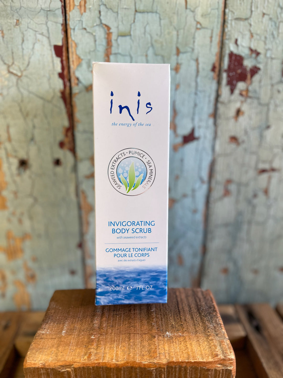 Inis Invigorating Body Scrub 200ml/ 7fl.oz.-Beauty & Wellness-Inis Fragrance-Market Street Nest, Fashionable Clothing, Shoes and Home Décor Located in Mabank, TX