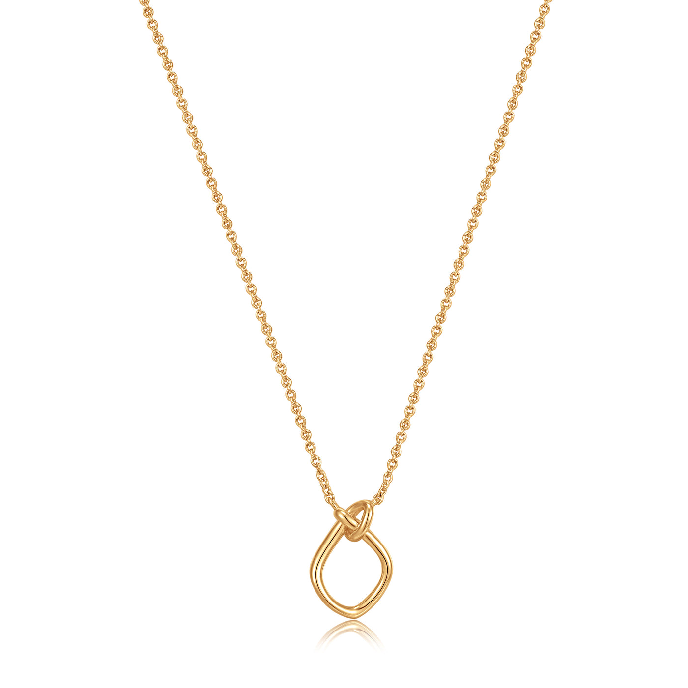 Ania Haie Gold Knot Pendant Necklace-Necklaces-Chic Pistachio-Market Street Nest, Fashionable Clothing, Shoes and Home Décor Located in Mabank, TX