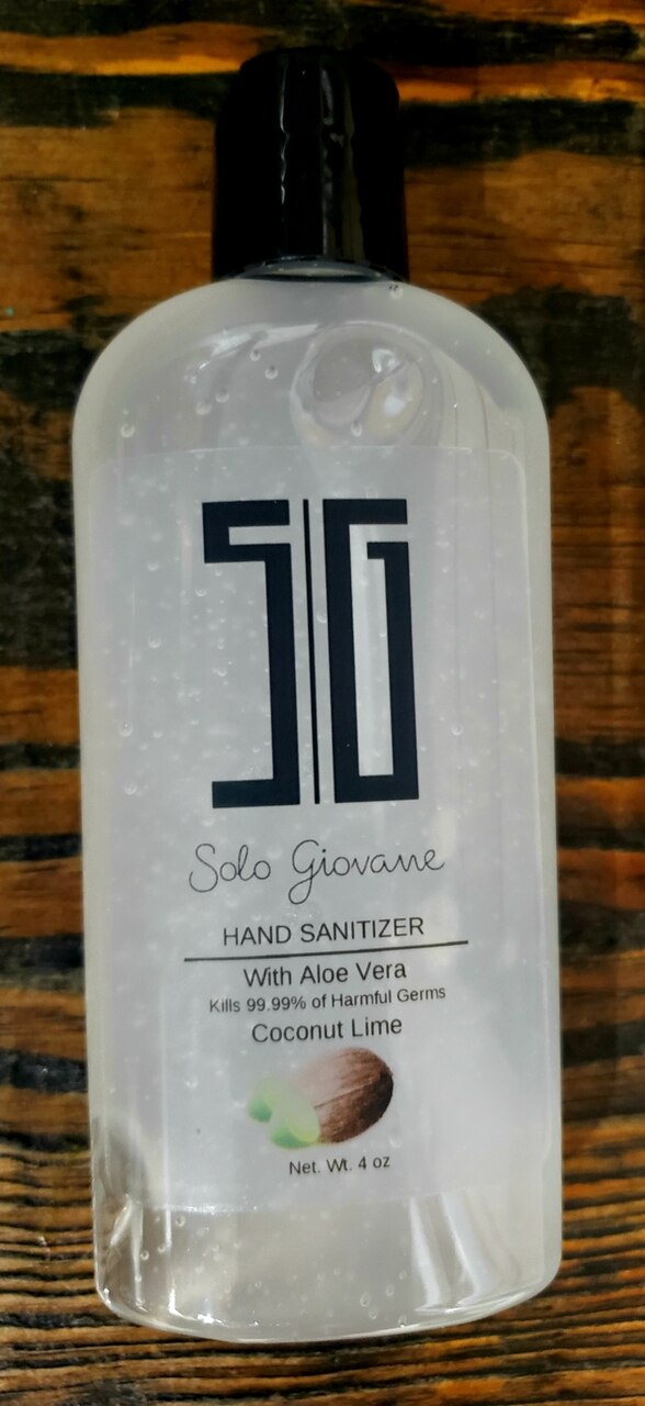 Solo Giovane Hand Sanitizer OL Coconut Lime-general-Tundra-Market Street Nest, Fashionable Clothing, Shoes and Home Décor Located in Mabank, TX