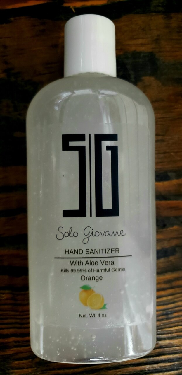 Solo Giovane Hand Sanitizer OL Orange-general-Tundra-Market Street Nest, Fashionable Clothing, Shoes and Home Décor Located in Mabank, TX