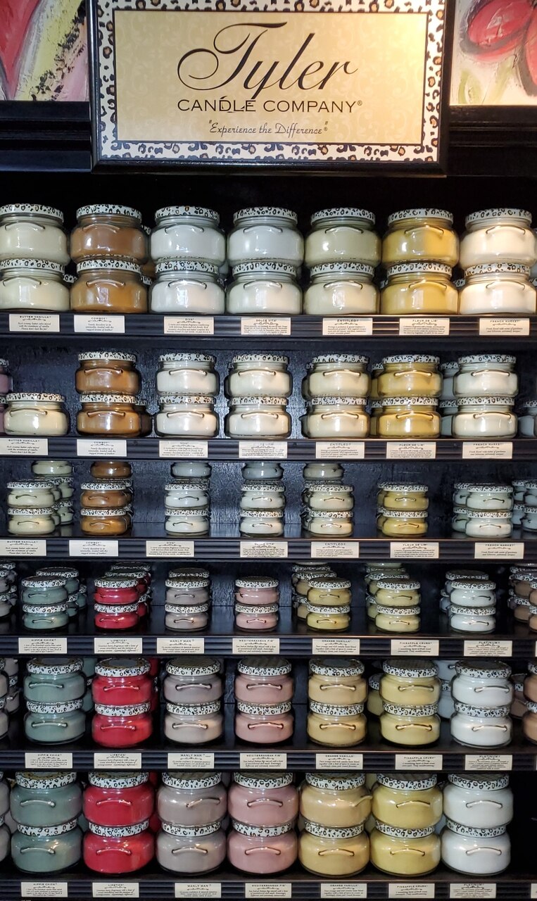 View of all Scents. 