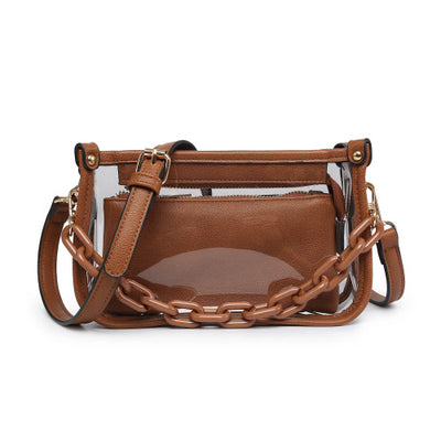 Jessica Clear Crossbody-110 Handbags-Jen & Co-Market Street Nest, Fashionable Clothing, Shoes and Home Décor Located in Mabank, TX